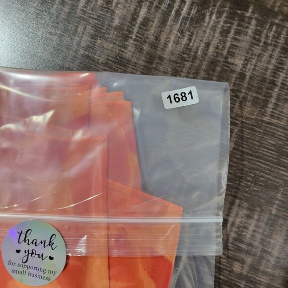 Womens Sheer Skirt Orange‎ Red Floral Chiffon Midi Coverup Boho Vacation Vibe - Picture 5 of 5